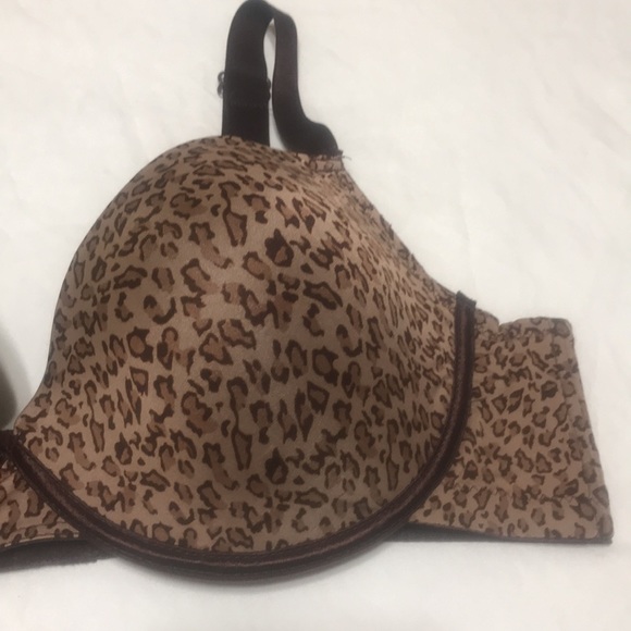 Animal Print Teeshirt Bra - Picture 2 of 5